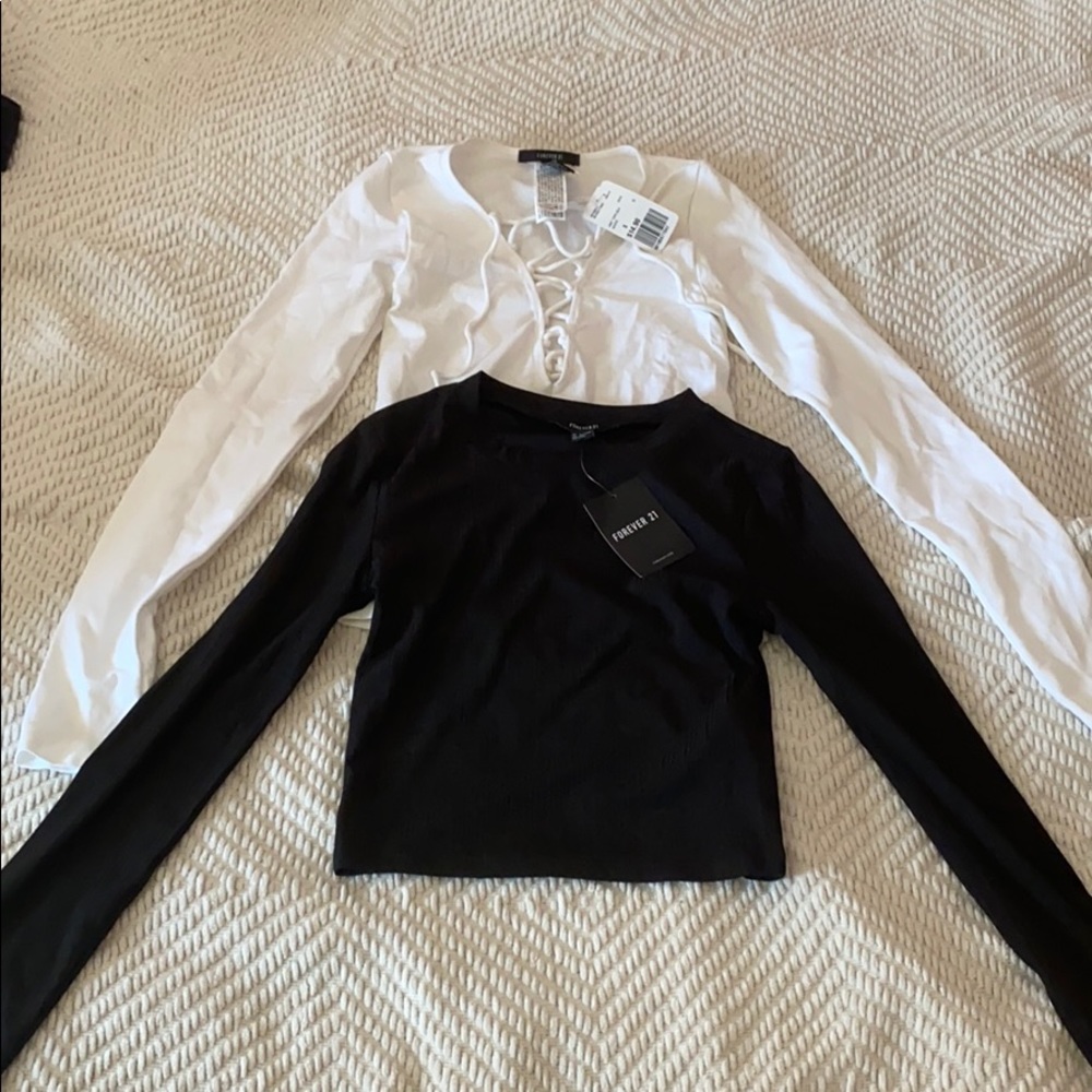 NWT Forever 21 Long Sleeve Top Bundle